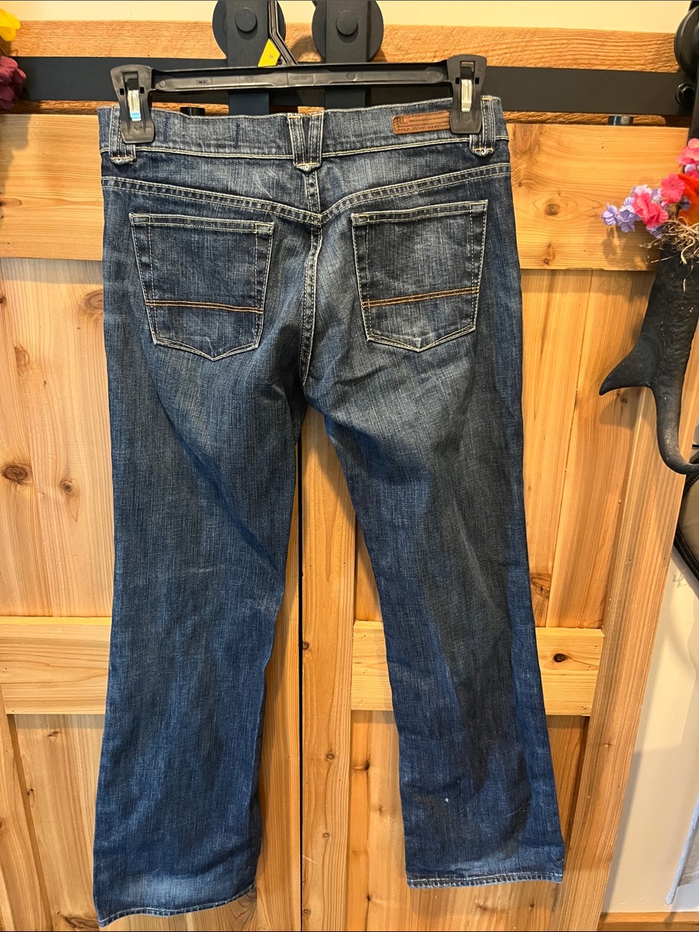 Polo by Ralph Lauren Medium Blue Flared Jeans - Picture 7 of 10